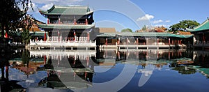 Panorama of Anicent Chinese Buildings photo