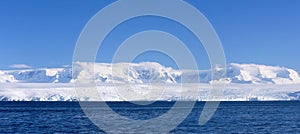 Panorama of Antarctica Shore