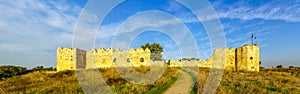 Panorama of Antipatris Fort Binar Bashi, Yarkon Tel-Afek National Park