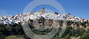 Panorama of Arcos de la Frontera photo