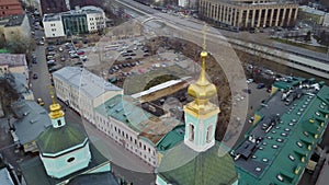 Panorama arround the Russian church