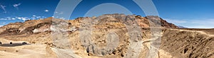 Panorama of Artist`s Pallete, Death Valley