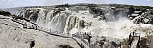 Panorama of the Augrabies Waterfall