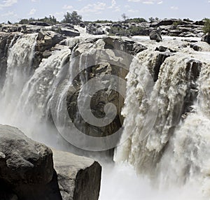 Panorama of the Augrabies Waterfall