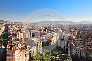 Panorama of Barcelona
