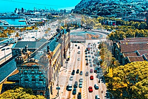 Panorama  Barcelona. State Agency for Tax Administration, Tax Ag photo