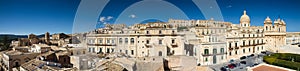 Panorama of the baroque city of Noto