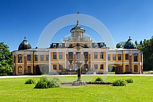 Panorama of Baroque Schloss Belvedere, Weimar