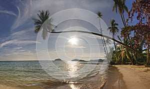 Panorama of beach of Koh Mak