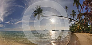 Panorama of beach of Koh Mak