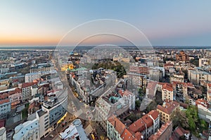 Panorama of Belgrade.