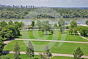 Panorama of Belgrade