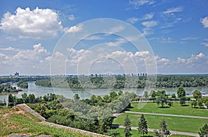 Panorama of Belgrade