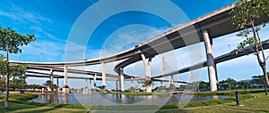 Panorama of Bhumibol Bridge