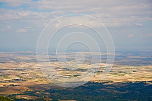 Panorama of the board of Puglia