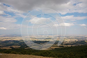 Panorama of the board of Puglia