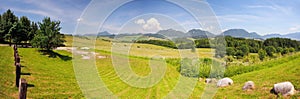 A panorama of Bobrovnik, Liptov, Slovakia photo