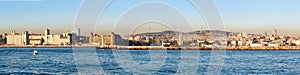 Panorama of the Bosphorus and Istanbul`s Asian side photo