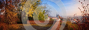 Panorama from Brno castle photo