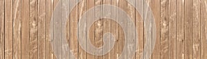 Panorama of brown wooden texure floor background