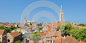 Panorama of Bruges