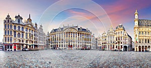 Panorama of Brussels, Belgium