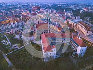 Panorama of Brzeg