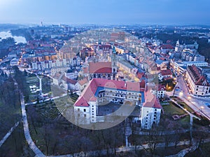 Panorama of Brzeg
