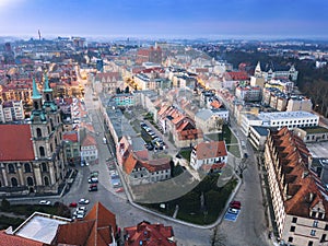 Panorama of Brzeg