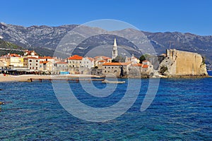 Panorama of Budva old town