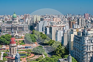 Panorama of Buenos Aires, Argentina photo