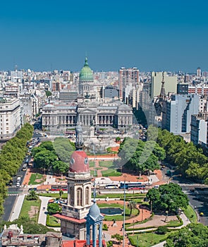 Panorama of Buenos Aires, Argentina photo