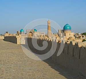 Panorama of Bukhara, Uzbekistan