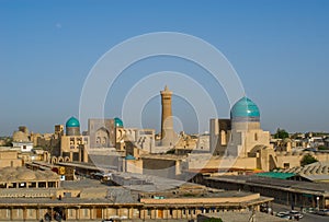 Panorama of Bukhara, Uzbekistan