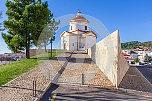 Panorama of the Calvario Church in Portalegre photo