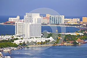 Panorama of Cancun , Cancun, Mexico
