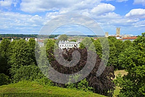 Panorama of Canterbury, UK