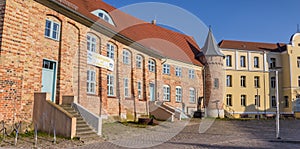 Panorama of the castle in Butzow