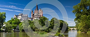 Panorama of the cathedral and castle of Limburg