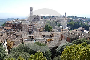 Panorama from Cavour Garden, Perugia.