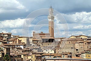 Panorama centro Siena