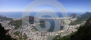 Panorama from Christ the Redeemer statue