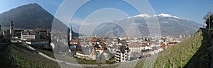 Panorama of Chur