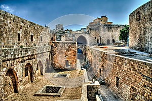 Panorama Citadel of Raymond de Saint-Gilles, Tripoli, Lebanon