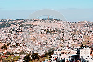 Panorama of the city, Jerusalem Israel