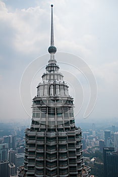 Panorama of the city Kuala Lumpur, Malaysia.