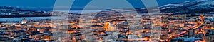 Panorama of the city of Magadan