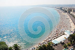 Panorama of the city of Nice