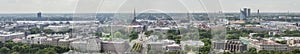 Panorama of city Riga, Latvia.