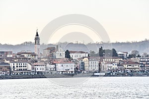 panorama of city of riga, photo as a background